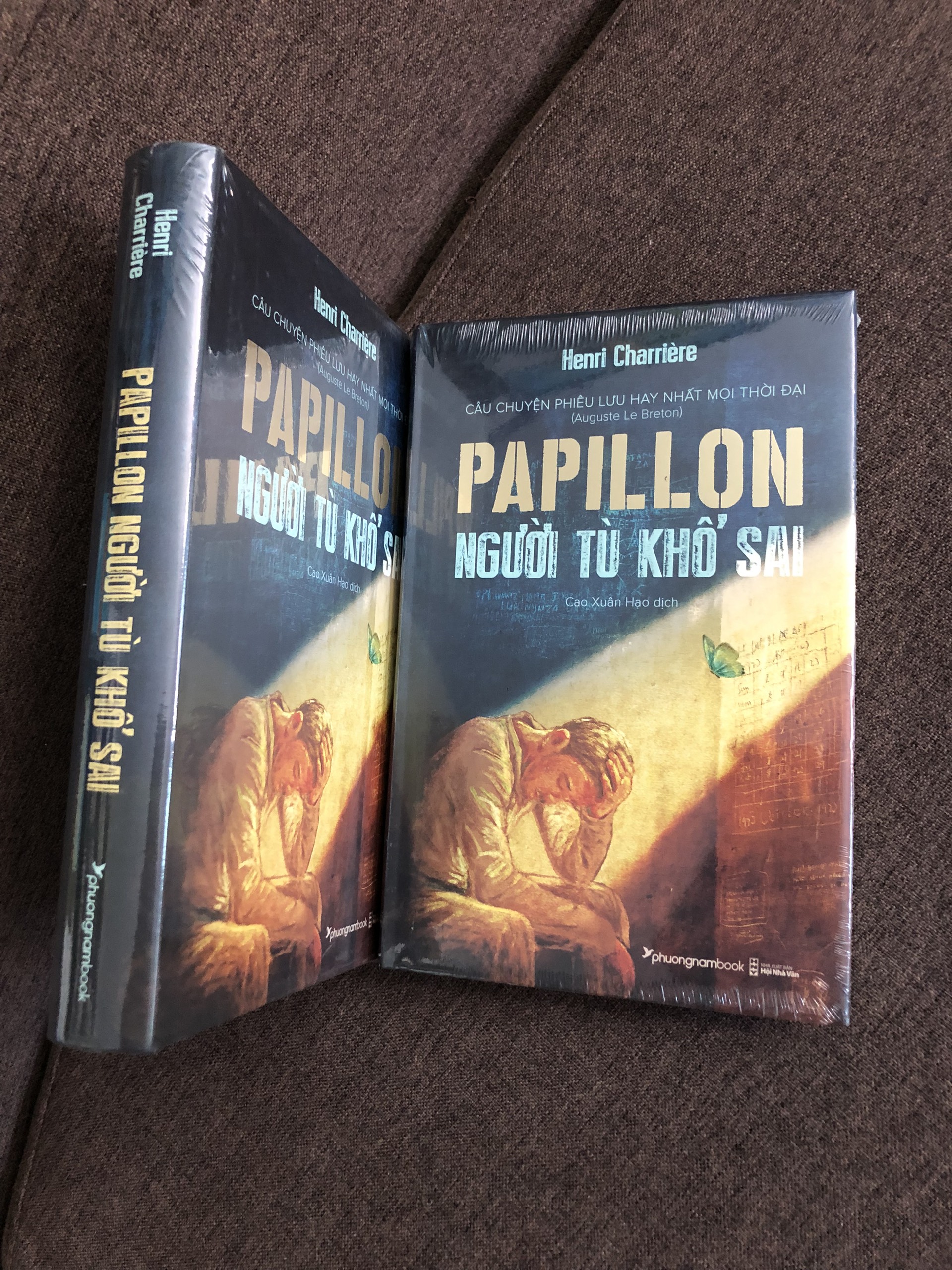 BÌA CỨNG - PAPPILON NGƯỜI TÙ KHỔ SAI - Henri Charrière - TÁC PHẨM KINH ĐIỂN
