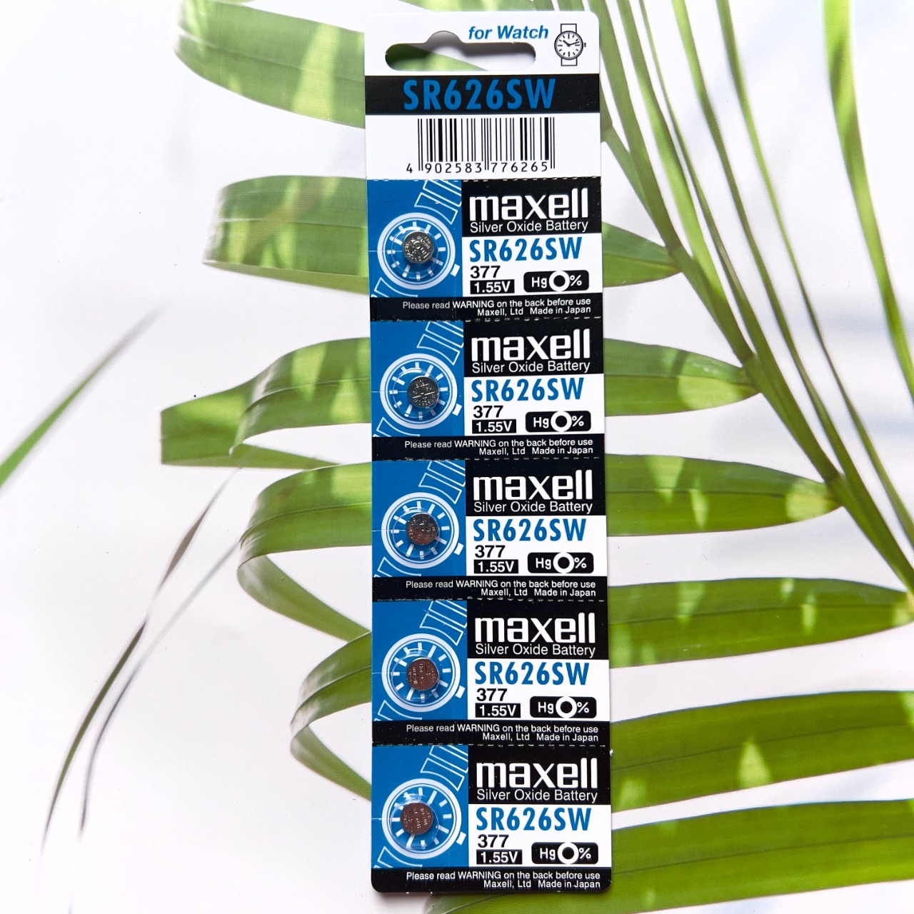 Pin Đồng Hồ Maxell Nhiều Kích cỡ Vỉ 5 viên