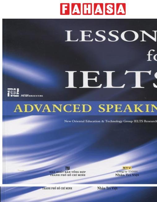 Lessons For IELTS Advanced Speaking