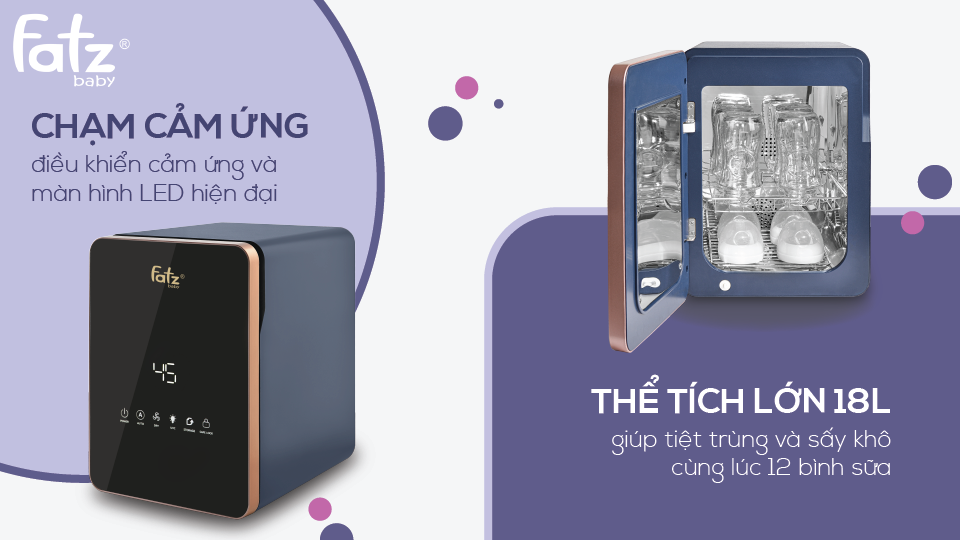 MÁY TIỆT TRÙNG SẤY KHÔ UVC - KING 4 - FB4777ZD