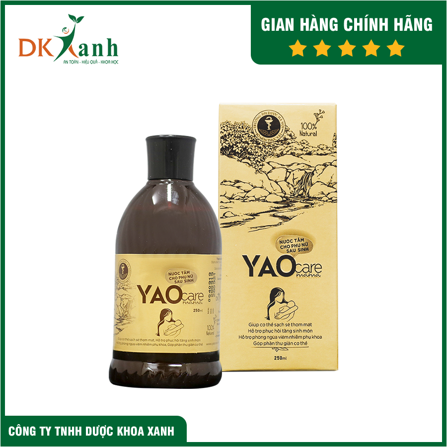 Thảo dược xông ngâm phụ khoa sau sinh Yaocare Mama ( chai 250ml)