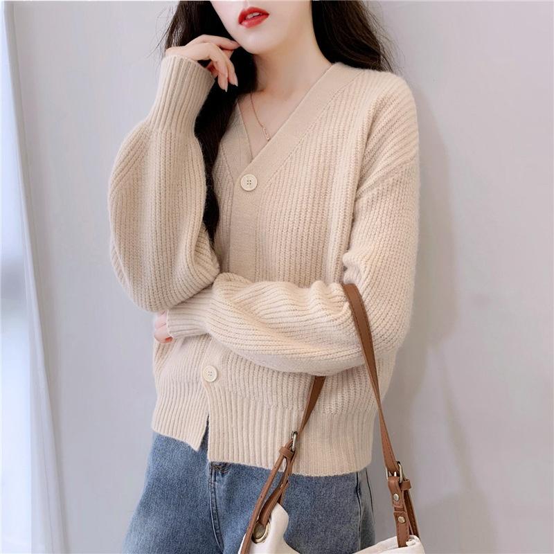 Hàng Sẵn_ Áo khoác len cardigan nhỏ ngọt ngào Hadu shop