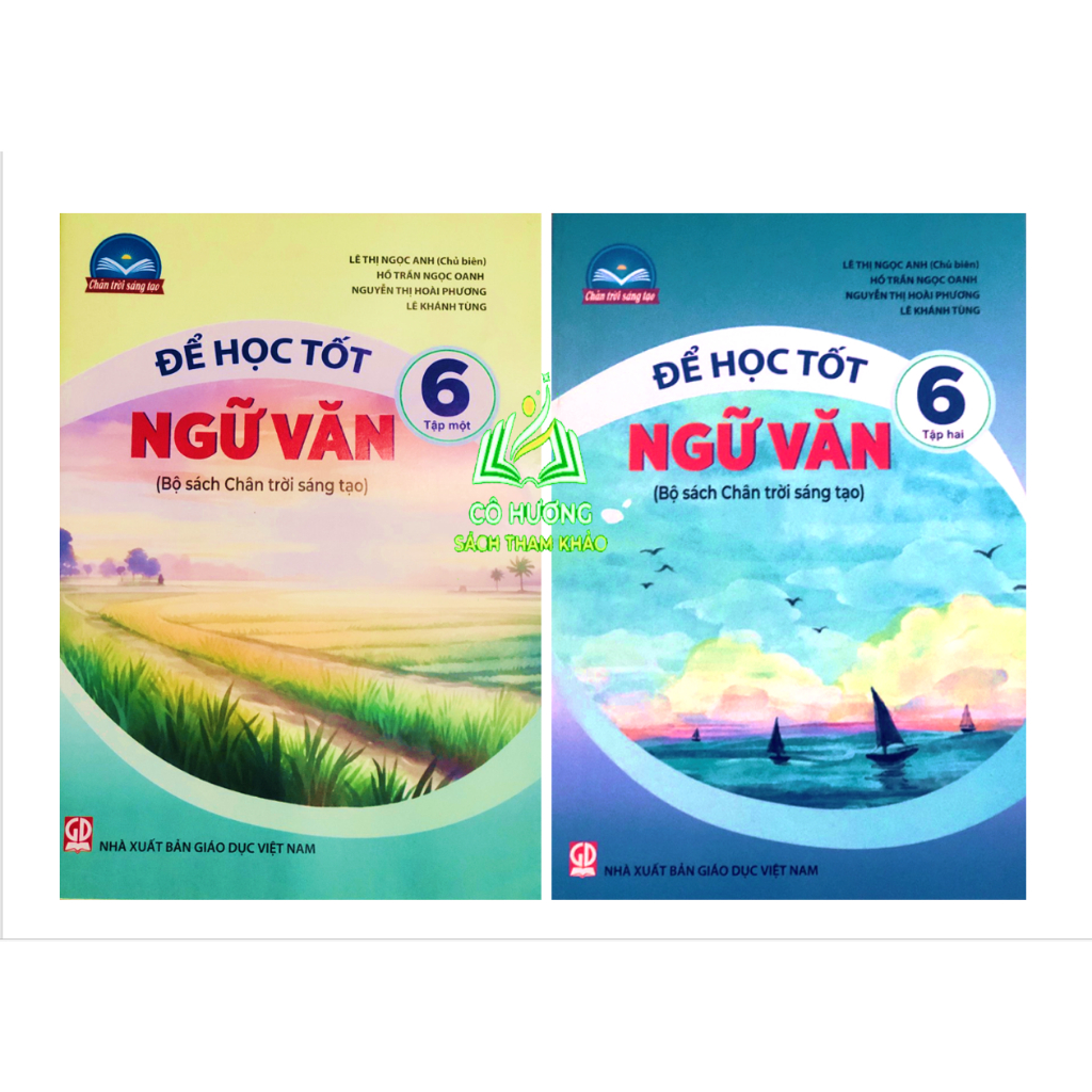 Sách - Combo Để học tốt ngữ văn 6 - tập 1+2 ( chân trời sáng tạo ) - ĐN