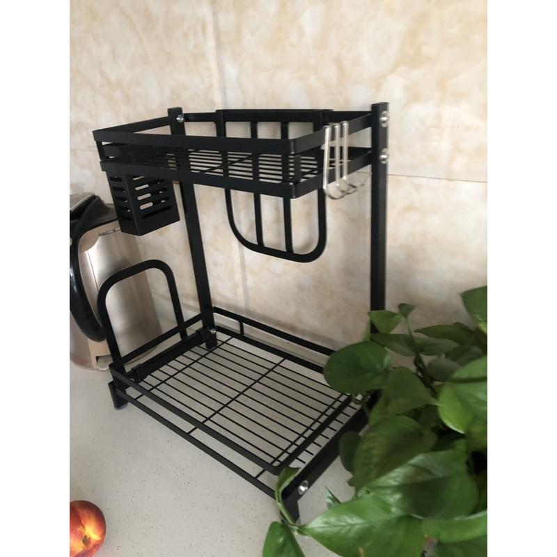Kệ Đựng Gia Vị, Chai Lọ 2 Tầng & 3 Tầng INOX 304 Đặt Bàn Cao Cấp