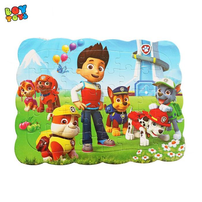 Bộ đồ chơi ghép hình tranh 40 miếng để bé vừa vui chơi vừa có thể rèn luyện trí não