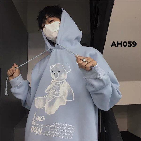 ÁO HOODIE NAM NỮ̀ ̣̆ ̂́ ̂̃Áo Hoodie CIARA Nỉ Bông GẤU TEDDY Cá Tính Phong Cách Hàn Quốc Năng Động