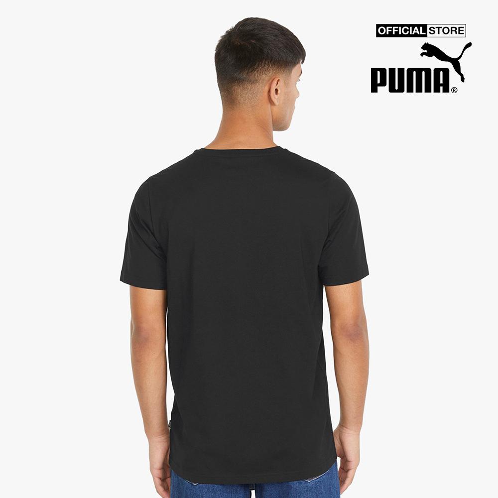 PUMA - Áo thun thể thao nam ngắn tay Box Logo Camo 849085
