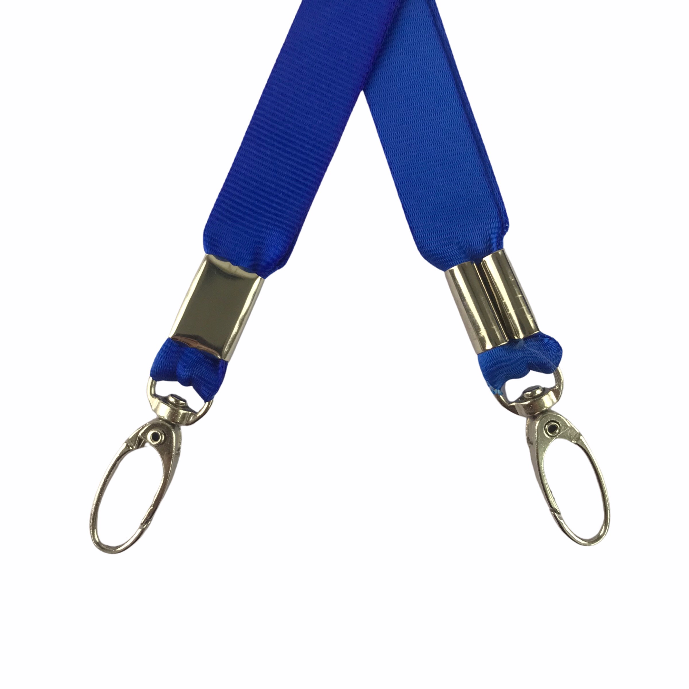 Dây đeo thẻ lụa 1.5cm đầu móc xoay (100)