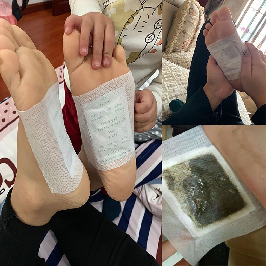 Set 2 Miếng Dán Lòng Bàn Chân Thải Độc Chất Lượng Cao Tiện Dụng