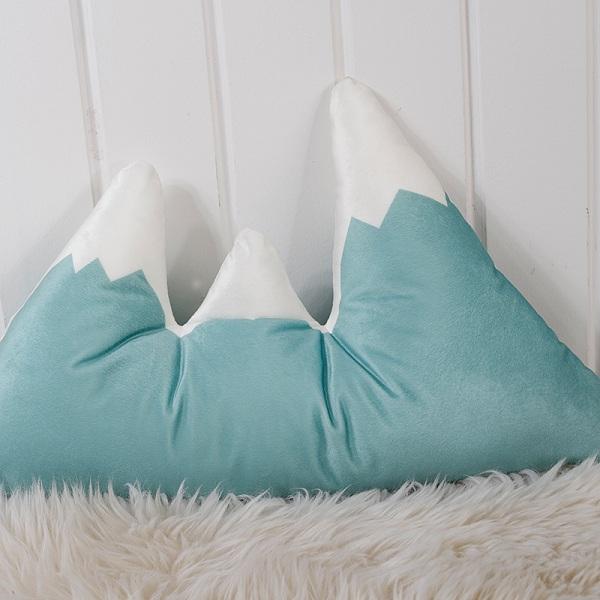 Thời Trang Đáng Yêu Đỉnh Núi Hình Vỏ Gối Đệm Giường Trang Trí Bình Tĩnh Ngủ Búp Bê Sang Trọng Đồ Chơi Bắc Âu Trẻ Em Trang Trí Phòng Hình P