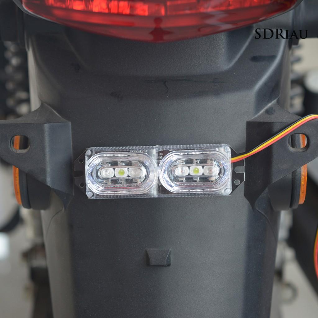 Đèn Cảnh Báo Gắn Đuôi Xe Mô Tô 9-80v
