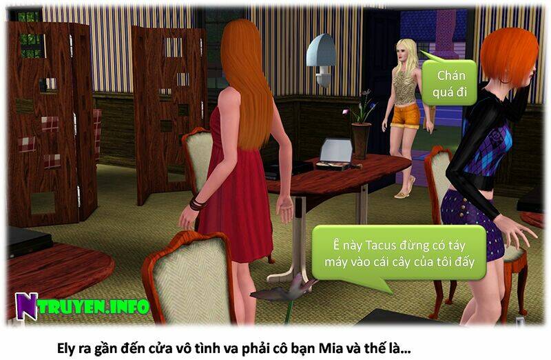 truyện sims - bí mật màu xanh chapter 2 10