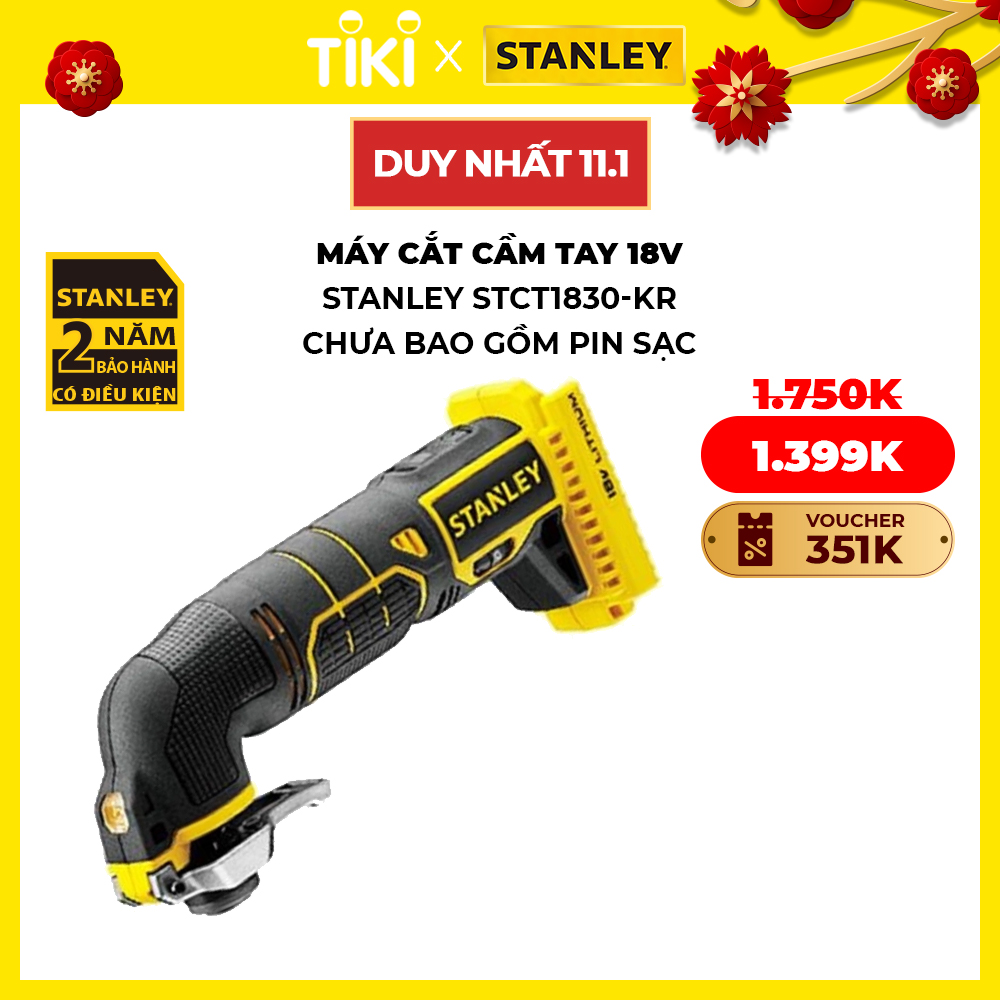 Máy cắt cầm tay 18V Stanley STCT1830-KR