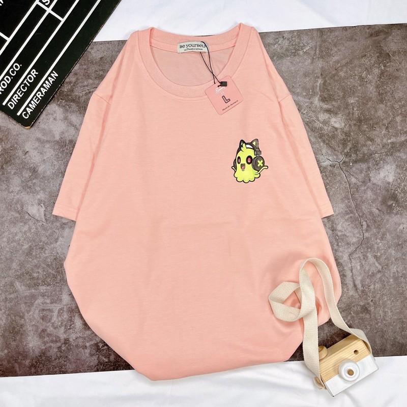 Áo Thun Tay Ngắn UNISEX Monster - Hình chụp thật