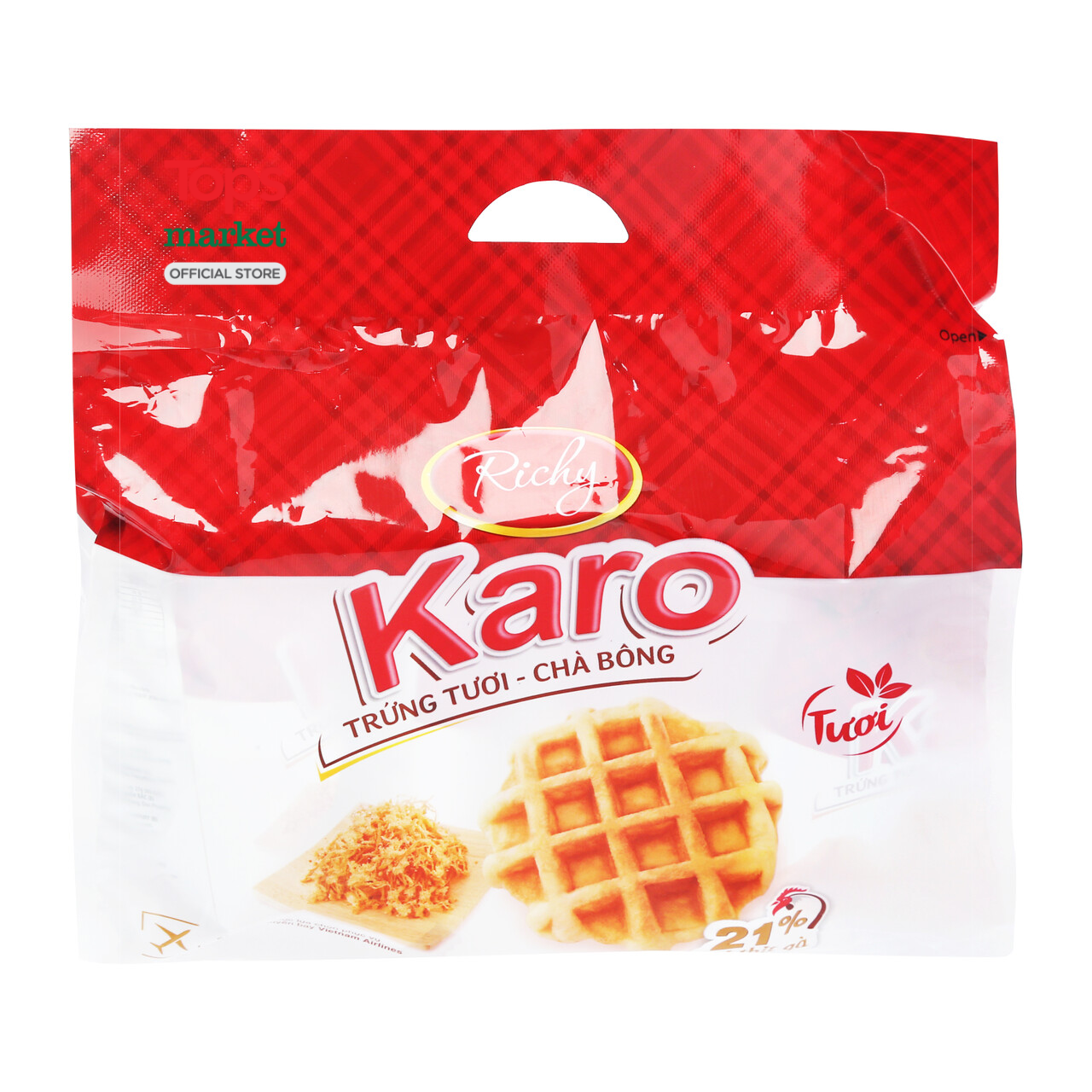 Bánh Trứng Chà Bông Karo Gói 156G