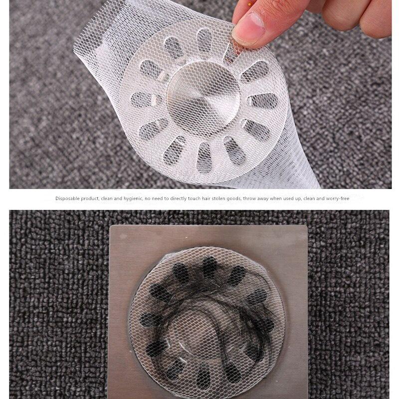 Newest 100/400pcs Sink Filter Mesh Kitchen Trash Bag Prevent The Sink From Clogging Filter Bag For Bathroom Strainer Rubbish Bag