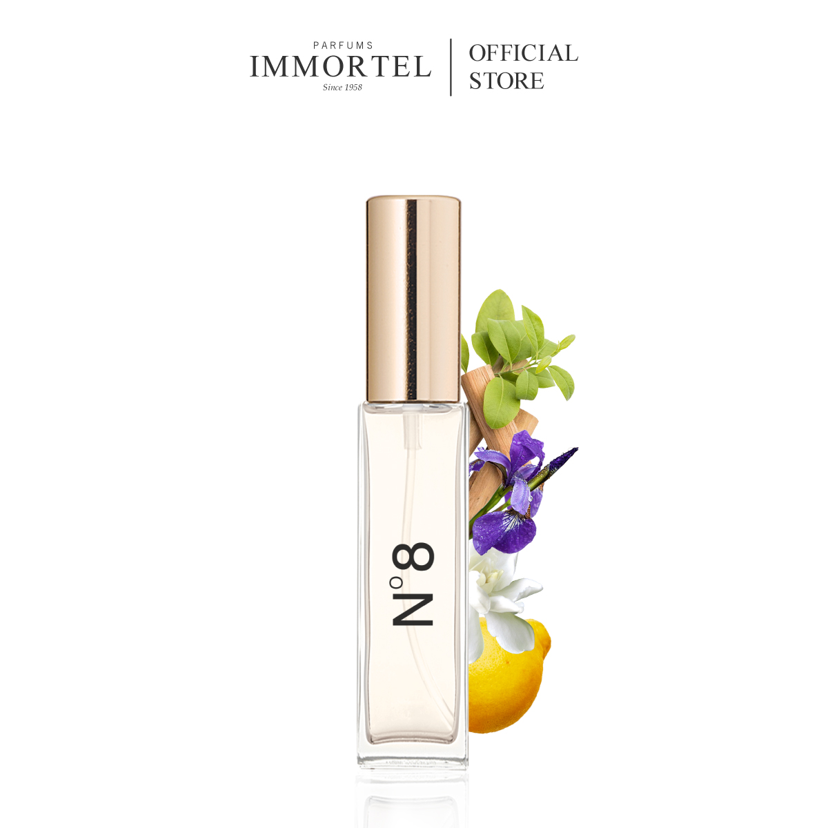 Nước hoa nữ IMMORTEL N°8 - 8mL EDP Chính hãng Pháp