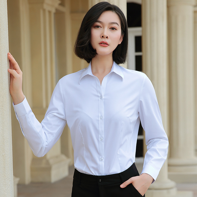Áo sơ mi nữ dài tay dáng Suông