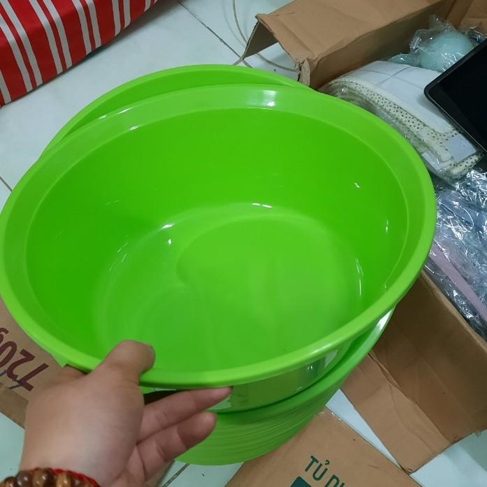 Bộ Thau rổ nhựa tròn 29cm nhiều màu