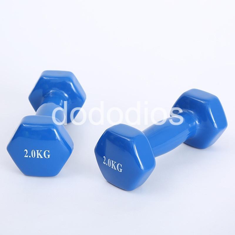 Tạ tay 2kg tập gym yoga pilates Thể Dục tại nhà cho nam nữ - Hàng chính hãng dododios