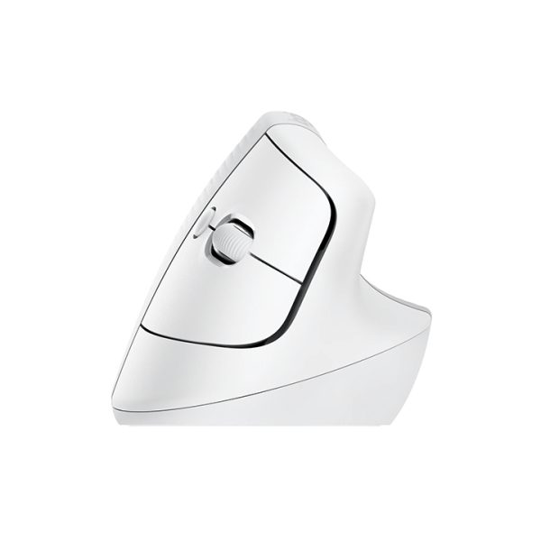 Chuột công thái học không dây Logitech Lift Vertical - Bluetooth|USB Logi Bolt, Silent giảm ồn, 4 nút tùy chỉnh, tương thích với Windows/macOS/iPad/PC - Hàng chính hãng