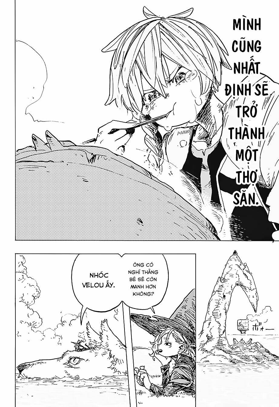 hội thợ săn: khăn đỏ chapter 7 19