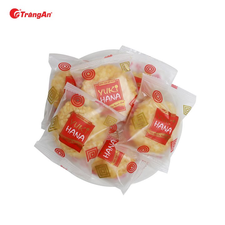 Thùng 20 Gói Bánh Gạo Chiên Yukihana 100g Vị Mật Ong