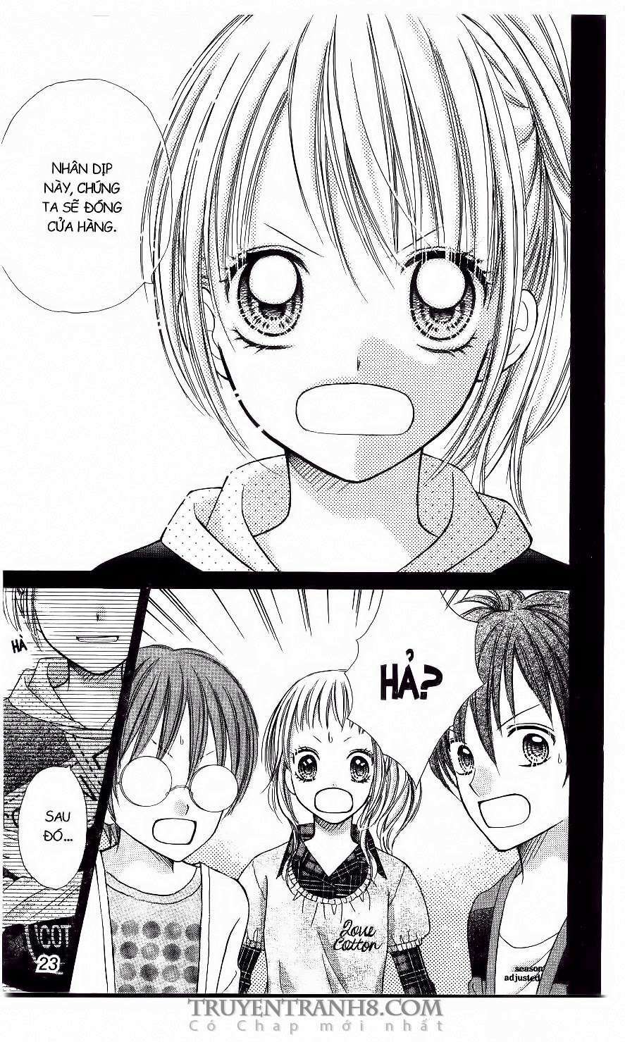tiệm thời trang, love cotton chapter 13 20