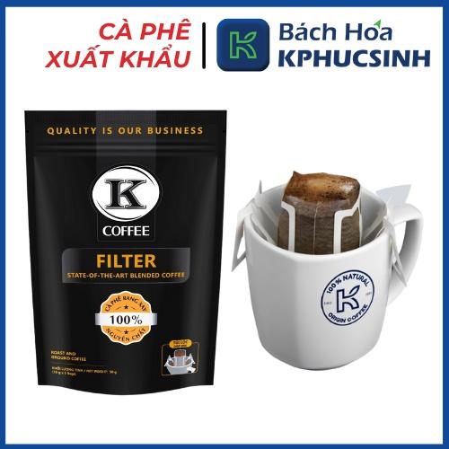 Cà phê túi lọc K - Filter S50 pha chế tiện lợi