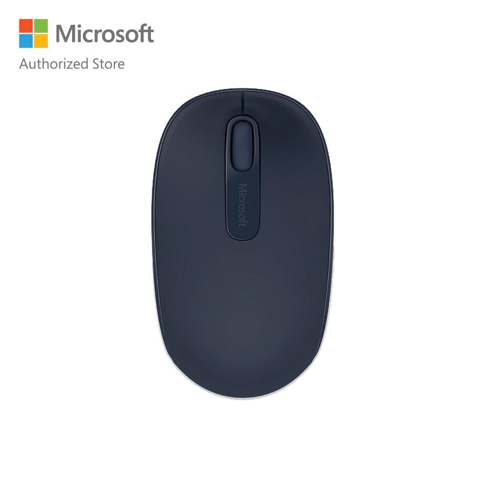 Chuột không dây Microsoft 1850 Xanh đen Hàng chính hãng