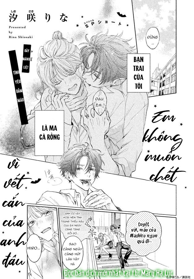 truyện ngắn- em không muốn chết vì vết cắn của anh đâu chapter 1 1