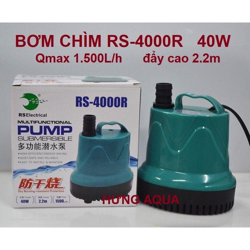 Máy bơm chìm hút đáy hồ cá cao cấp RS-3000R/RS-4000R/RS-5000R