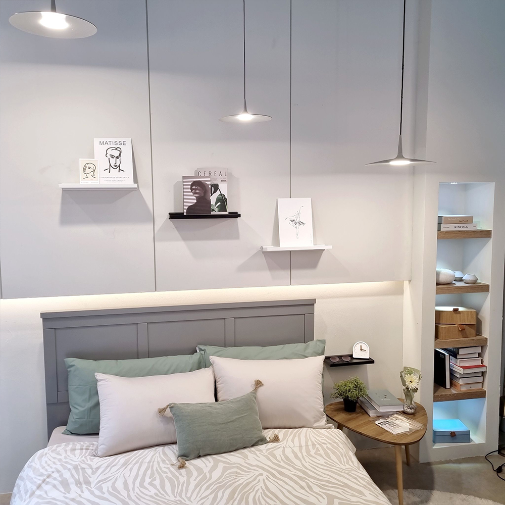 Kệ nhôm cao cấp Wellex Hàn Quốc MZ gắn tường