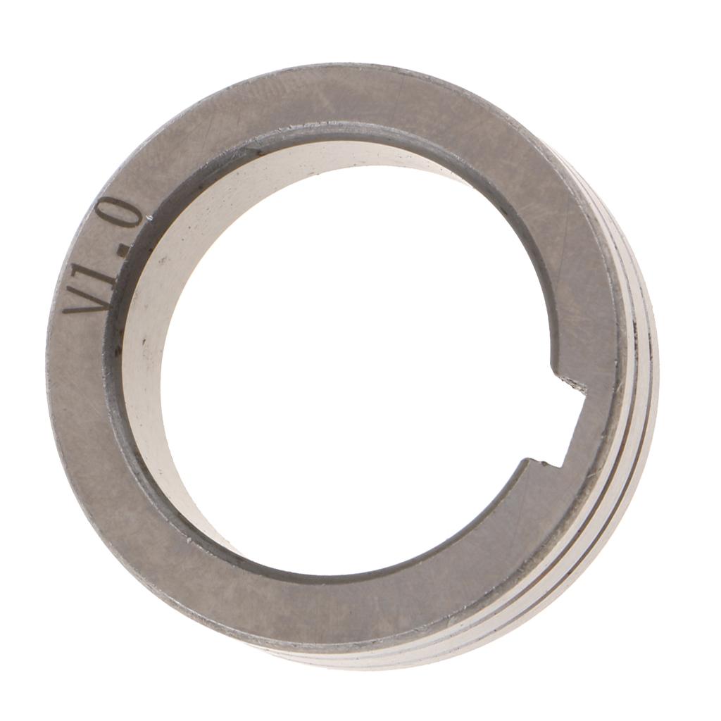 2xSteel Mig Welder Wire Feed Drive Roller Roll Parts Kunrled-Groove 0.8-1.0mm