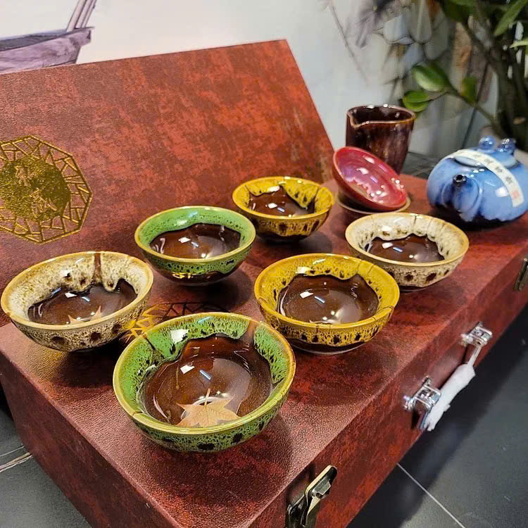 Bộ ấm chén uống trà ngũ hành