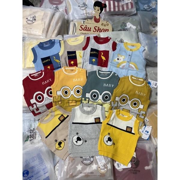 Áo len gile mềm mịn cho bé