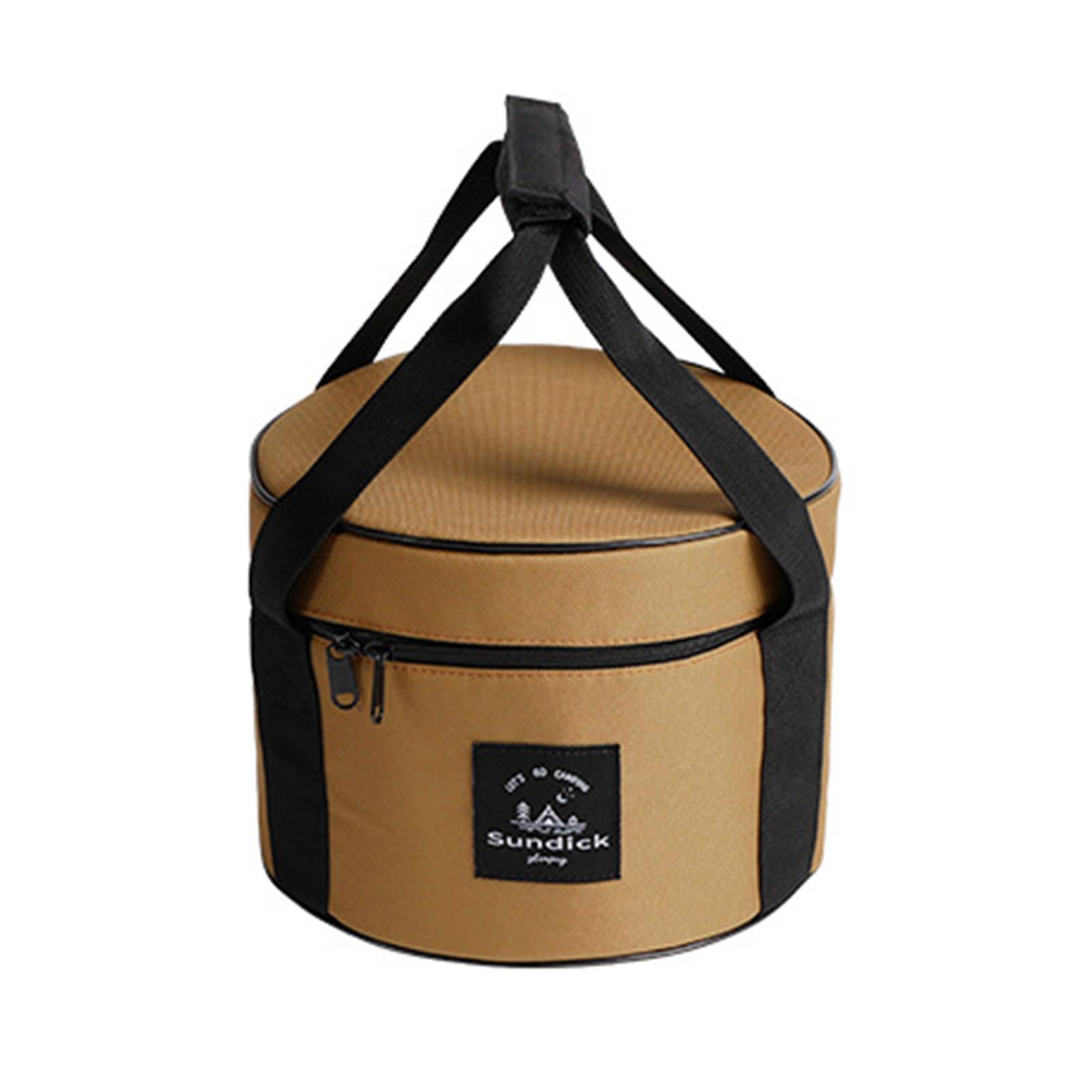 Large Capacity Camping Bag Portable Wear Resistant Outdoor for Garden