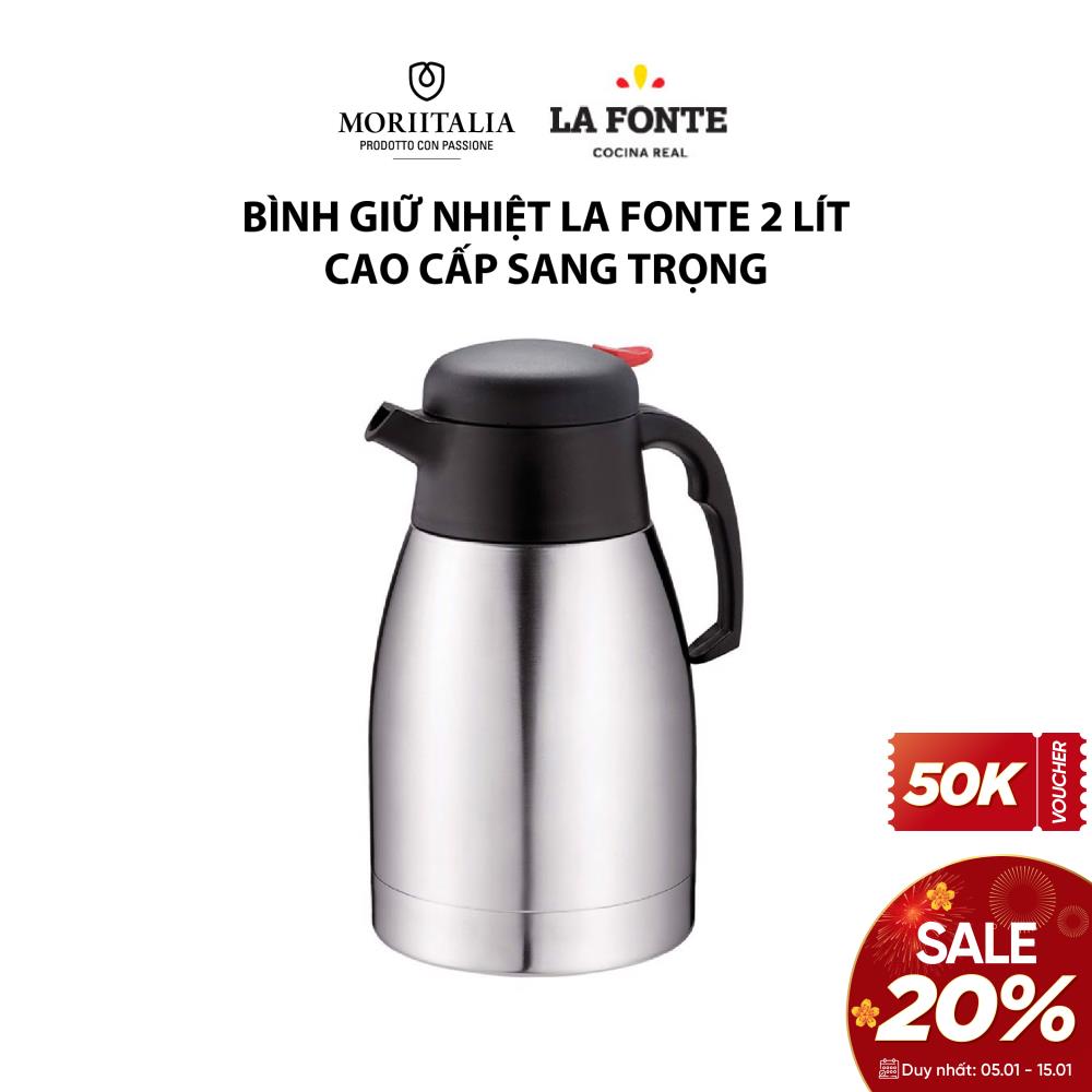 Bình giữ nhiệt La Fonte 2000ml cao cấp sang trọng QE-2000-1