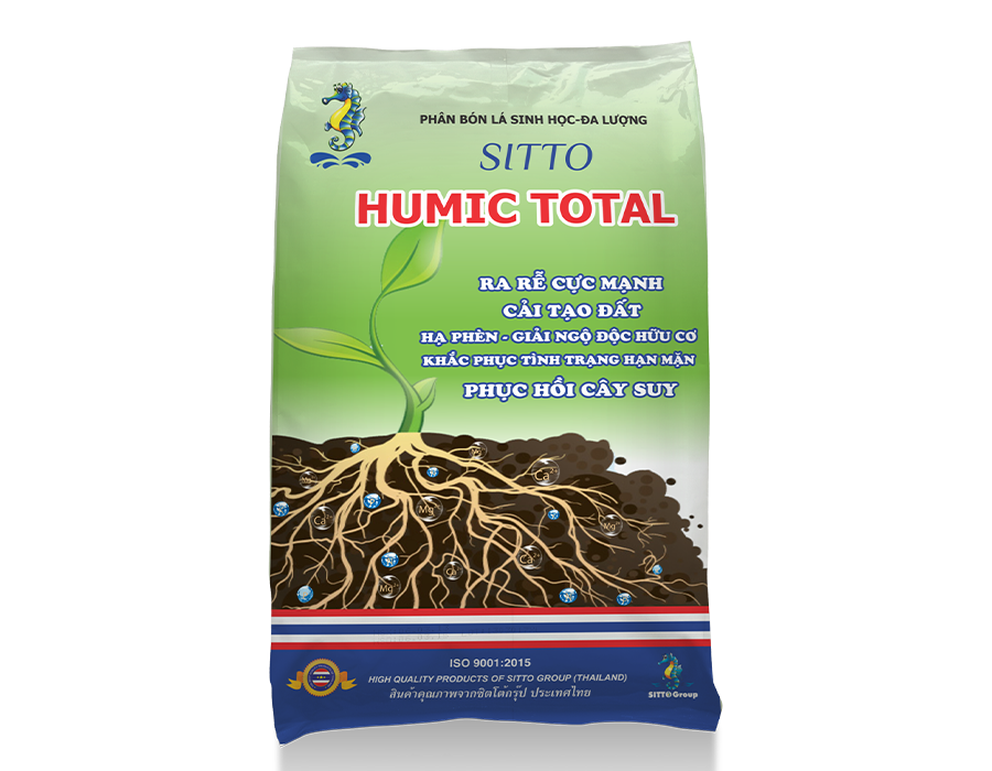 Phân bón lá SITTO HUMIC TOTAL 1KG