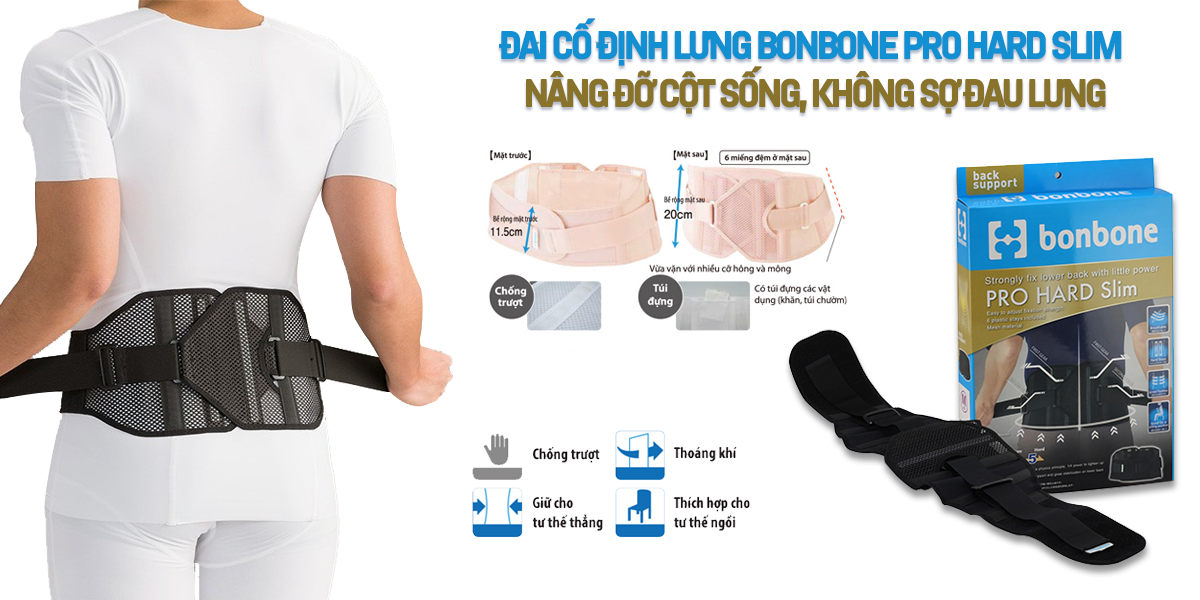 Đai Lưng Pro Hard Slim Nhật Bản