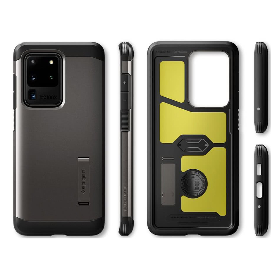 Ốp Spigen Tough Armor Dành cho Samsung Galaxy S20 Ultra - Hàng Chính hãng