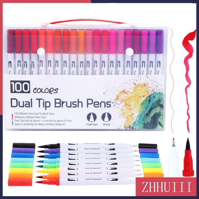 JT Colorful Double Head Drawing Painting Watercolor Art Marker