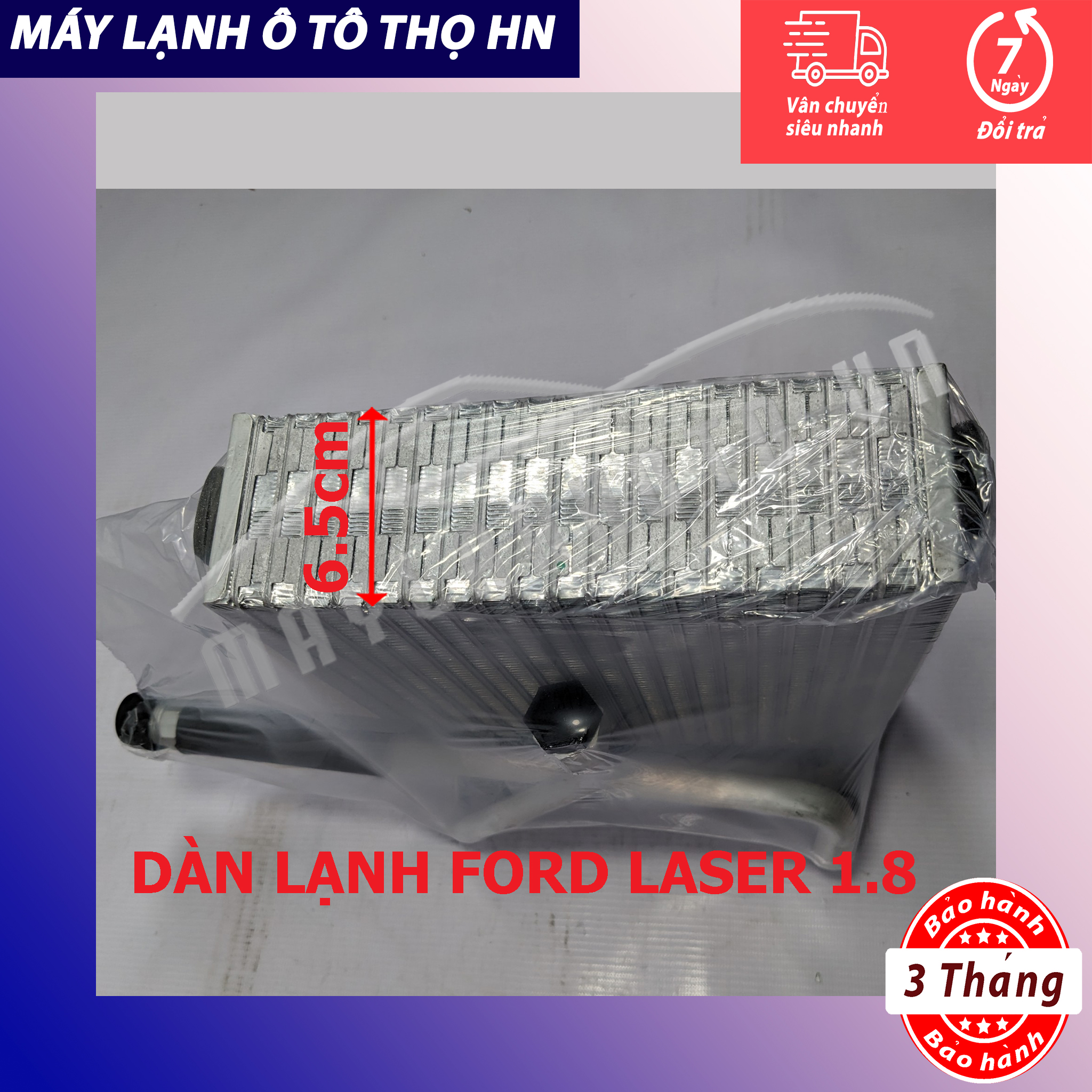 Dàn lạnh Mazda 626 - Ford Laser 1.8 1998 1999 2000 2001 2002 Hàng xịn Thái Lan 98 99 00 01 02