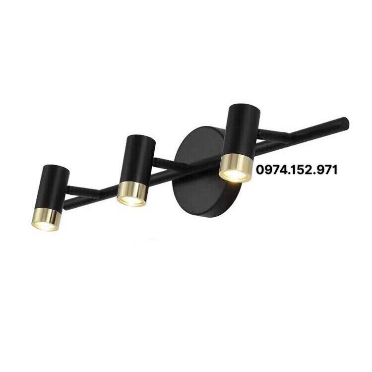 Đèn soi tranh 3 bóng, 5 bóng gương led ánh sáng vàng ,hàng cao cấp - ĐIỀU CHỈNH ĐƯỢC GÓC CHIẾU