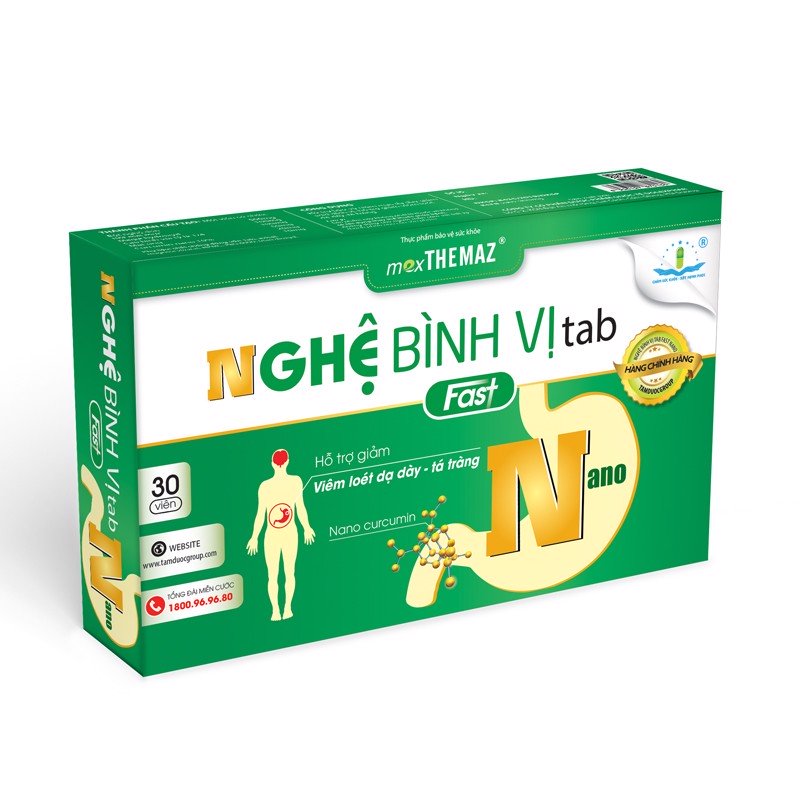 Nghệ Bình Vị Tab Fast Nano