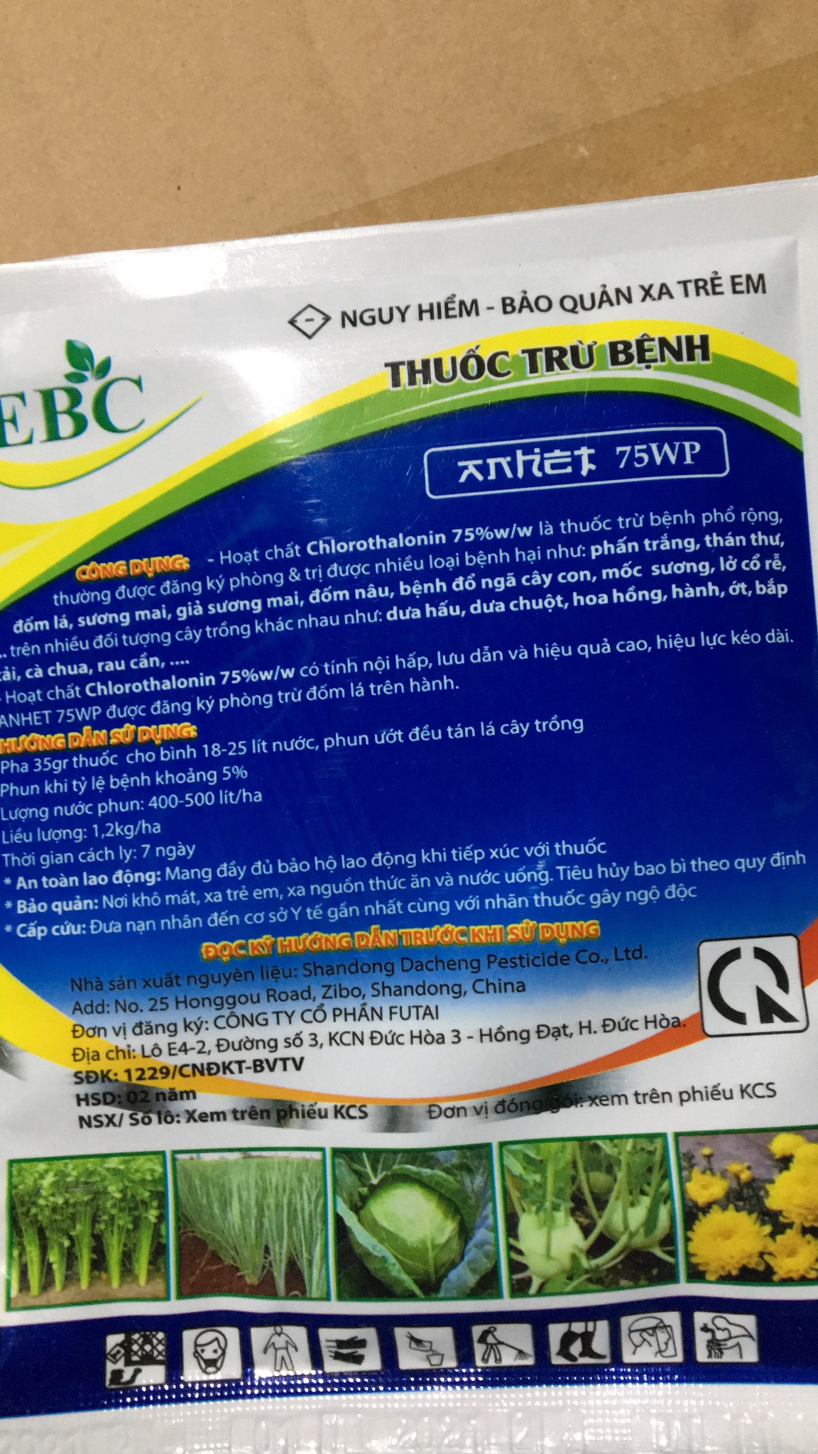 Sản Phẩm Si êu Nấm bệnh cây trồng gói 35gr