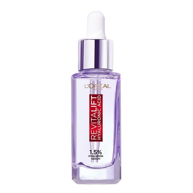 [L'OREAL PARIS] Tinh Chất HA Giúp Phục Hồi, Siêu Cấp Ẩm Mềm Mịn Làn Da Revitalift Pure Hyaluronic Acid 1.5% 30/15/7.5ml