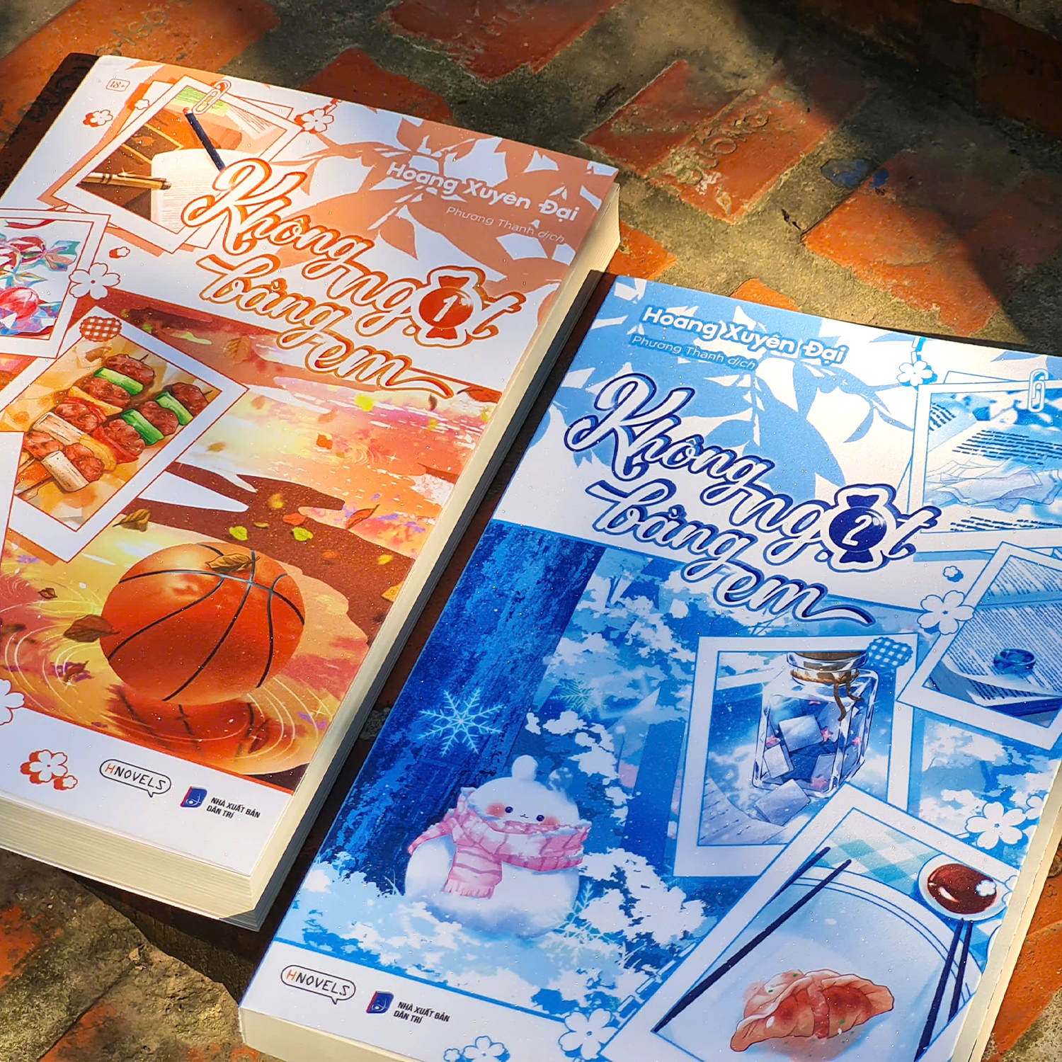 Sách - Bộ Sách Không Ngọt Bằng Em - Tập 1 + Tập 2 (Bộ 2 Tập) - Tặng Kèm 2 Bookmark Polaroid Bồi Cứng