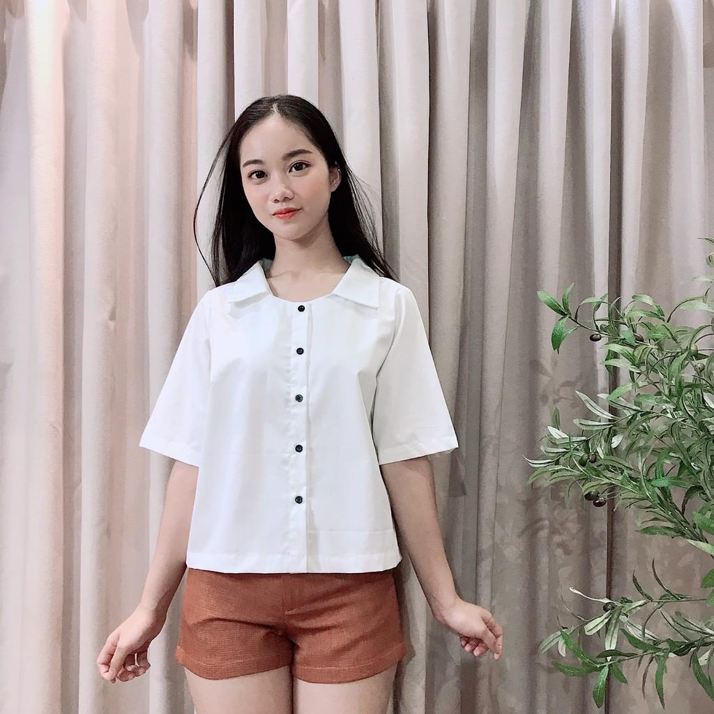 Sơ mi basic ngắn tay