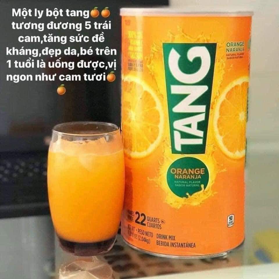 Bột Pha Nước Cam TANG Orange - 2,04kg. Hàng Mỹ